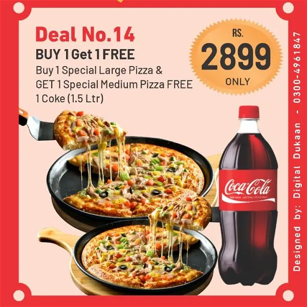 Deal 14 (Buy 1 Get 1 Free)